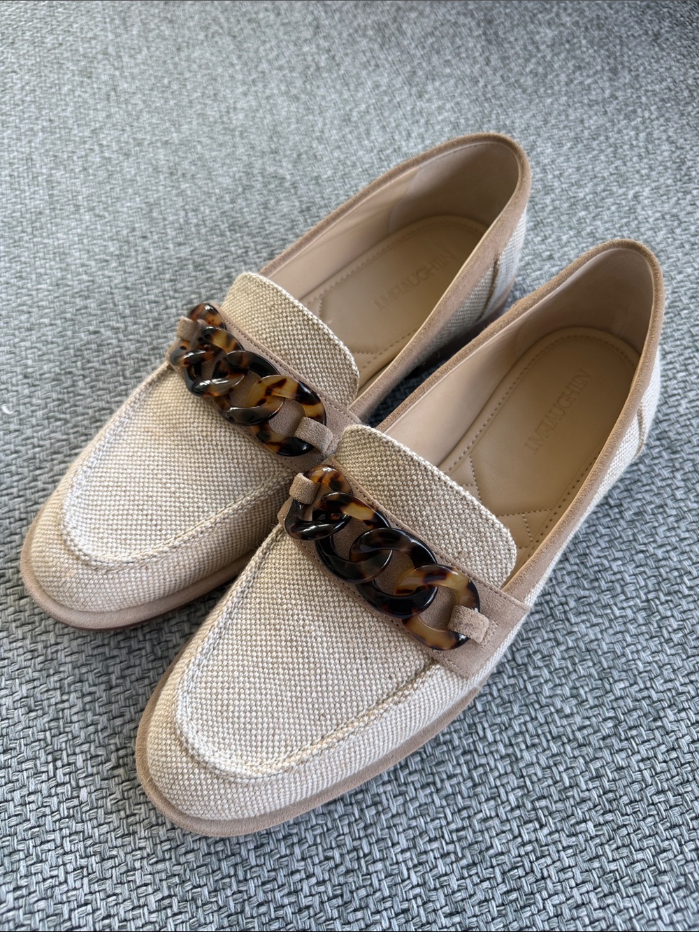 J. McLaughlin Natural Concetta Loafers